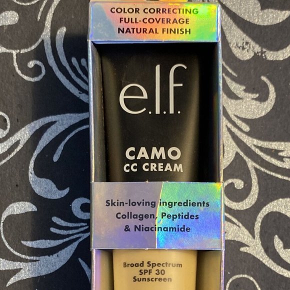 e.l.f. Other - e.l.f. Camo CC Cream Broad Spectrum SPF 30 Shade Fair 140 W 30g New